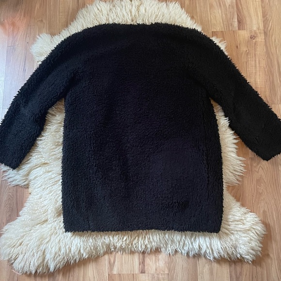 Aritzia Wilfred Laboratoire Shearling Faux Fur Teddy Coat - Picture 4 of 4